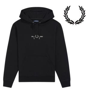 フレッドペリー FREDPERRY 正規品 グラフィックフーデッドスウェット メンズ パーカー プルオーバー フード フーディー ロゴプリント トップス M8673｜creak-net