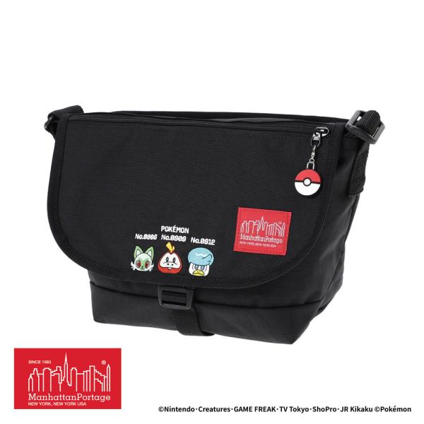 マンハッタンポーテージ ManhattanPortage ナイロンメッセンジャーバッグ JR フラッ...