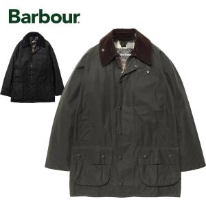 バブアー Barbour 正規品 ビューフォート  ワックスド コットン ジャケット ミドル丈 黒 セージ オイルドクロス メンズ アウター BEAUFORT MWX0017｜creak-net