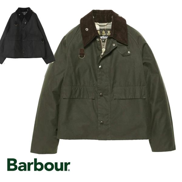 バブアー Barbour 正規品 スペイ ワックスド コットン ジャケット ショート丈 セージ オイ...