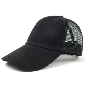 【公式】BIGWATCH 大きいサイズ メンズ 帽子 コットンキャップ  ブラック 黒 6パネル メッシュキャップ   TCP-11M 紫外線対策 UVケア｜creak-net