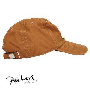 【公式】BIGWATCH 大きいサイズ ビッグワッチ正規品 メンズ 帽子  コットンキャップ キャメル ローキャップ   6パネル TCP-14 春 夏 秋 UVカット｜大きいサイズの帽子専門店CREAK