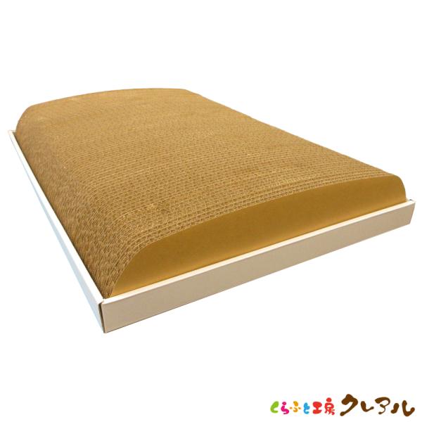 猫 爪とぎ ダンボール  丸ドーム　　くらふと工房クレアル 日本製   猫用品