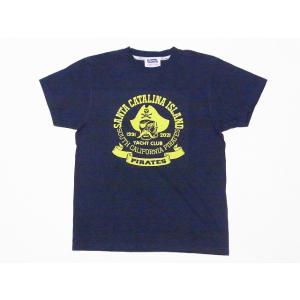 フェローズ Pherrow's Tシャツ 21S-PT18 PIRATES YACHT CLUB (S.ブラック)｜cream05