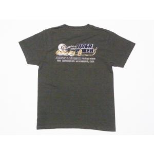 フェローズ Pherrow's Tシャツ 21S-PT19 TIGER POWER (オリーブ)｜cream05
