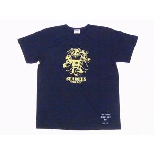 Pherrow&apos;s フェローズ Tシャツ 22S-PMT6 SEABEES (ネイビー)