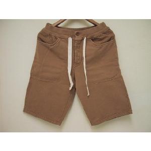 Two Moon[トゥームーン] スウェット ショートパンツ 38103H (BROWN)｜cream05