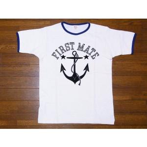 WAREHOUSE[ウエアハウス] Tシャツ リンガー FIRST MATE 4059 リンガーTシ...