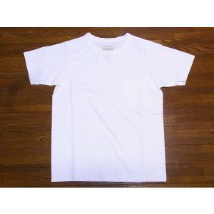 FULLCOUNT フルカウント Tシャツ ベーシック ポケットT 無地 5805P BASIC POCKET TEE ポケT (ホワイト)｜cream05