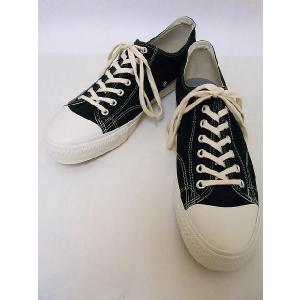 DUBBLE WORKS[ダブルワークス] スニーカー ローカット キャンバス LOW-CUT CANVAS SNEAKER 9805 (ブラック)｜cream05