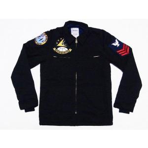 Buzz Rickson's バズリクソンズ ユーティリティージャケット VA-115 BR13118 UTILITY JACKET (D.NAVY)｜cream05