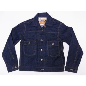 HEADLIGHT[ヘッドライト] デニムジャケット HD13739 カウボーイジャケット 13.75oz. DENIM COWBOY JACKET (NAVY/ONE-WASH)｜cream05