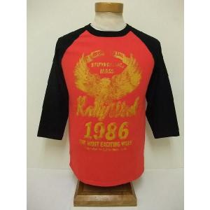 INDIAN MOTORCYCLE[インディアンモーターサイクル] ベースボールTシャツ RALLY WEEK (RED)｜cream05