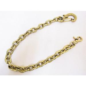 OPUS 真鍮 ウォレットチェーン ブラス製 Sカン OPUS 真鍮 ウォレットチェーン ブラス製 Sカン