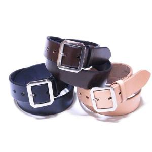 インセプション サドルレザー シングルピン ベルト ギャリソン BELT