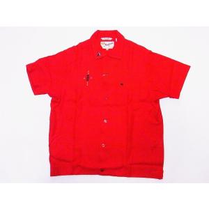 古着 50~60年代 キングルイ オープンカラー レーヨンボウリング