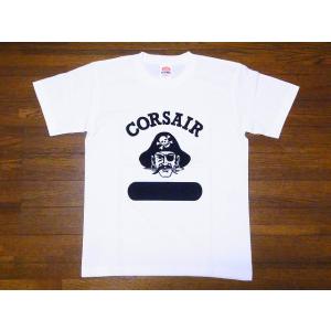 ドライボーンズ Dry Bones Tシャツ CORSAIR PT-870 Print T-Shirt (ホワイト)｜cream05