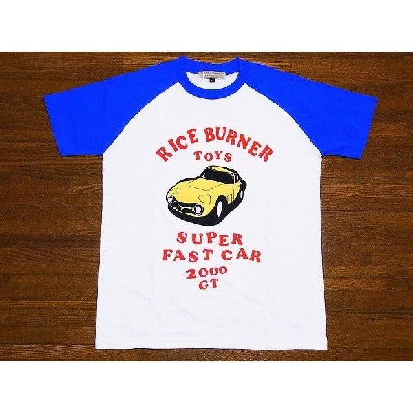 RICE BURNER[ライスバーナー] Tシャツ ラグランスリーブ CAL 2000GT RB-1...