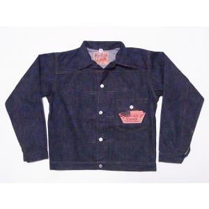 SUGAR CANE シュガーケーン デニムジャケット ジージャン SC11937US ファースト 1937モデル Made in USA 13oz. BLUE DENIM BLOUSE (ネイビー/ONE-WASH)｜cream05