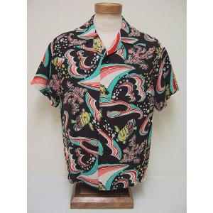 SUN SURF サンサーフ アロハシャツ SS32716 ORIENTAL TREASURES (SAX