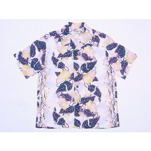 SUN SURF サンサーフ アロハシャツ SS38029 UKULELE MELODY (ブラック