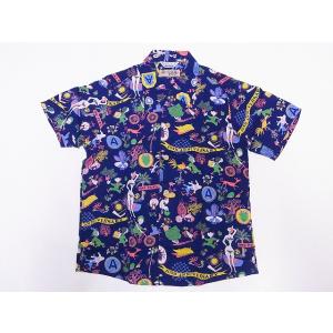 SUN SURF サンサーフ アロハシャツ SS37456 RESTING CRANES ON PINE 