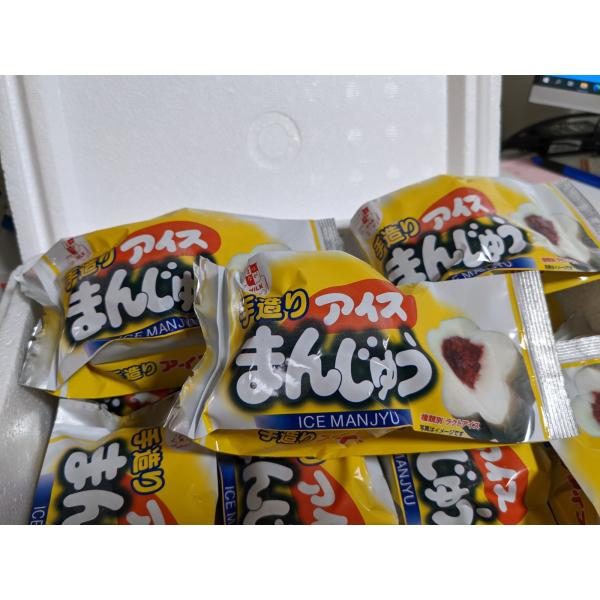 アイスまんじゅう 12ヶ入 松永牛乳 福島県 送料無料 ギフト