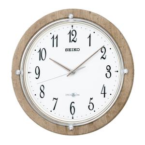 掛時計 エンブレム SEIKO セイコー 時計 掛け時計 電波時計 シンプル