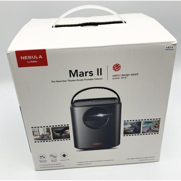 中古 Anker Nebula Mars II（Android搭載モバイルプロジェクター 20W(1...