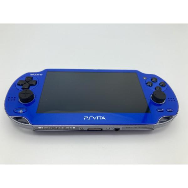 中古 PlayStationVita Wi-Fiモデル サファイア・ブルー (PCH-1000 ZA...