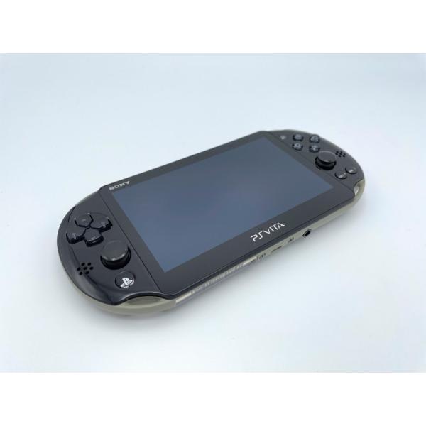 中古 PlayStation Vita Wi-Fiモデル カーキ/ブラック (PCH-2000ZA1...