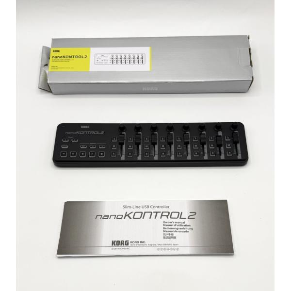 中古 KORG(コルグ) MIDIコントローラー nanoKONTROL2 ブラック NANOKNT...