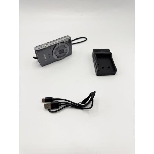 【中古 動作確認済】 Canon デジタルカメラ IXY160 シルバー 光学8倍ズーム IXY16...