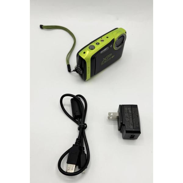 【中古 動作確認済】 FUJIFILM FinePix XP130 デジタルカメラ(ライム)
