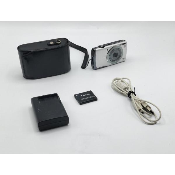 【中古 動作確認済】 Canon デジタルカメラ PowerShot A3500 IS(シルバー) ...