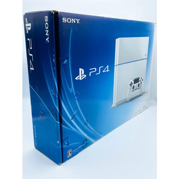 【中古 動作確認済】PlayStation4 グレイシャー・ホワイト 500GB (CUH1100A...