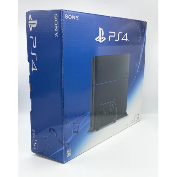 【中古 動作確認済】 PlayStation 4 ジェット・ブラック 1TB (CUH-1200BB...