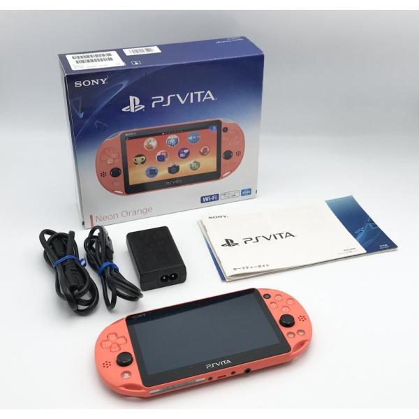 【中古 動作確認済】 PlayStation Vita Wi-Fiモデル メタリック・レッド (PC...