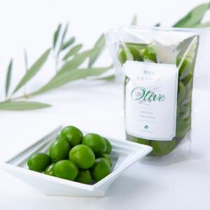 静岡産 新漬オリーブ 80g オリーブ 実 新漬け 浅漬け オリーブ塩漬け