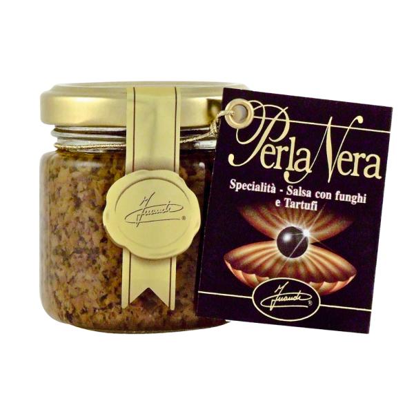 イナウディ 森の黒真珠 80gトリュフソース 黒トリュフ 黒オリーブ マッシュルーム 香り高い逸品 ...