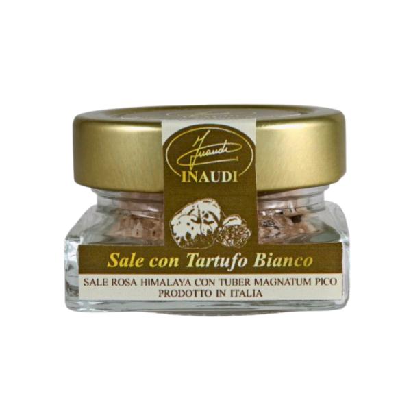 イナウディ 白トリュフ塩 30g トリュフソルト 塩 調味料 イタリア 岩塩 ピンク 香り 肉料理 ...