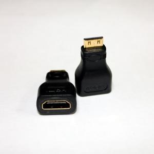 (2個セット) MINI HDMI変換アダプター 【HDMI-MINI】 HDMIタイプA（メス）-HDMIミニ(オス） HDMIタイプA-HDMIタイプC｜create-discover