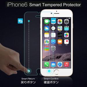 (在庫処分) iPhone 6/6s / iPhone6 Plus/6s Plus スマート液晶保護ガラスフィルム (0.33mm2.5D 戻りボタンと確認ボタン追加)