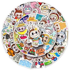 ラブブ ステッカー2PCS 100枚入 防水シ...の詳細画像2