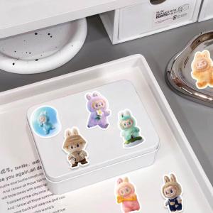 ラブブ ステッカー2PCS 100枚入 防水シ...の詳細画像3