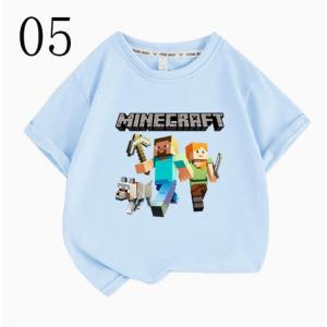 Minecraft子供成人服 半袖Tシャツ 通...の詳細画像5