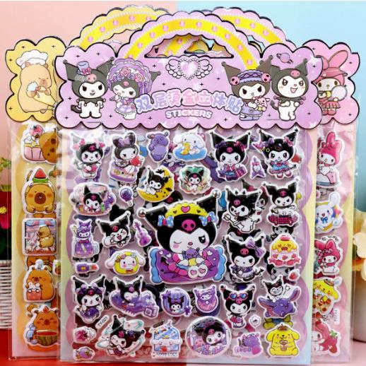 ステッカー 2枚 シール 可愛い DIY 工芸品 ぷくぷくお尻 おしり おしりシール  推し活グッズ...