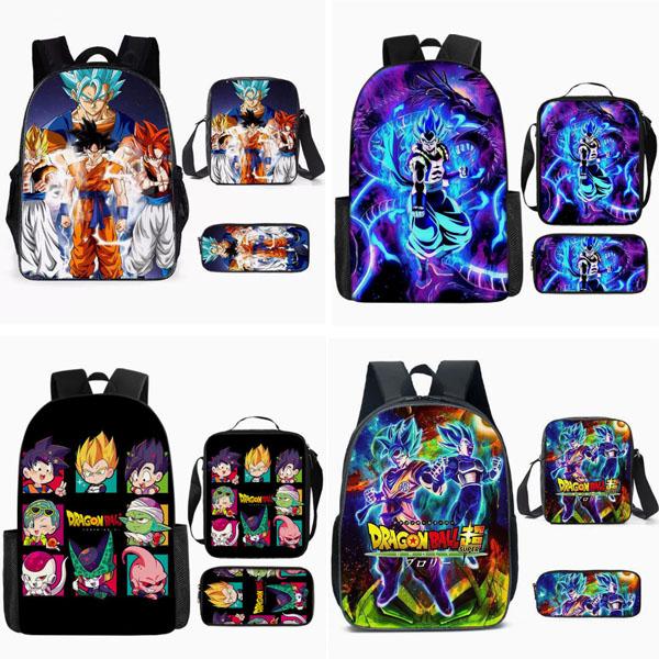 新品 3点セット リュックサック ドラゴンボール 男の子 女の子 リュック 大きめ 子供から大人まで...