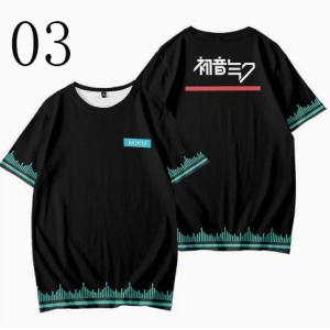 初音ミク 風 成人服 半袖Tシャツ 男の子 女...の詳細画像3