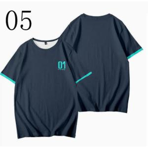 初音ミク 風 成人服 半袖Tシャツ 男の子 女...の詳細画像5
